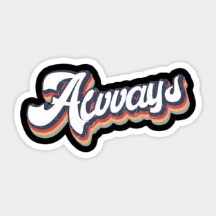 KakeanKerjoOffisial VintageColor Alvvays Sticker